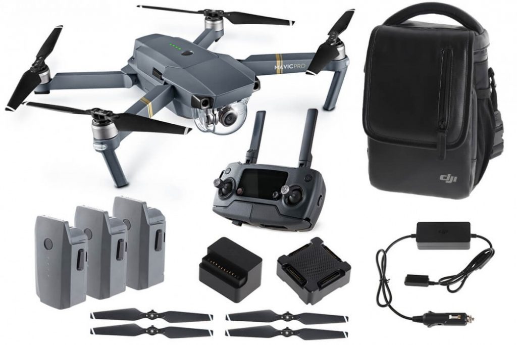 Dji Mavic Pro Fly More Combo Certified Refurbished Aeromotus